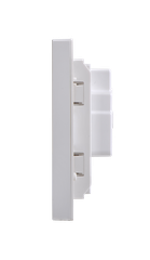 Module Ổ cắm đơn đa năng kèm Công tắc bật tắt ổ cắm màu trắng Simon I7 701089