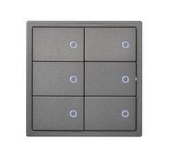 Module Công tắc ngữ cảnh sáu Simon I7 Smart màu  Xám 681820TY-61