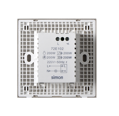 E6- Bộ chiết áp đèn 200W (Champagne) Simon 72E102-46 Màu sâm panh