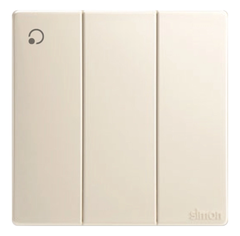 Công tắc ba 1 chiều 16A Simon K3 571031-46 Màu sâm panh lắp chuẩn đế vuông