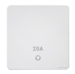 Công tắc 20A 1 chiều Simon K3 572023 Màu Trắng lắp chuẩn đế vuông