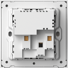 Module Ổ cắm 3 chấu chuẩn Anh kèm Sạc USB và TypeC Simon M7 66E7254M-2C mặt kim loại màu vàng Santigold