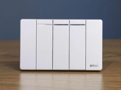 K9 - Bộ công tắc ba 2 chiều S (champagne) Simon K9 591032-46 màu sâm panh