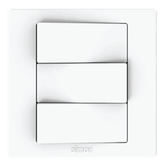 Công tắc ba 2 chiều màu trắng Simon S5 S5132 lắp đế vuông