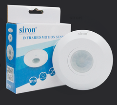 Công Tắc Cảm Ứng Hồng Ngoại Siêu Mỏng Siron SR-SS101 Lắp nổi trần