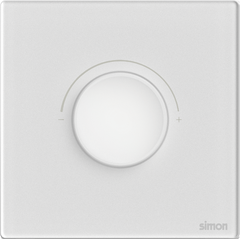 Module Chiết áp đèn LED màu trắng mặt kính cường lực Simon M7 66E102G-4F