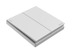 S6 - Bộ công tắc đôi 2 chiều màu trắng Simon Series S6 581022 lắp chuẩn đế vuông