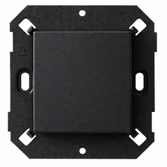 Module Nút nhấn nhả đơn Simon V8 80101F-26 Màu Đen