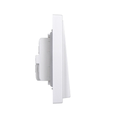 Module Nút nhấn nhả công tắc đơn màu trắng Simon I7 701011F mặt vuông