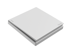 Công tắc đơn 2 chiều màu Trắng Simon Series S6 581012  lắp chuẩn đế vuông