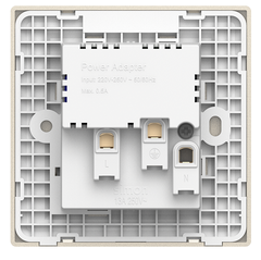 Ổ cắm đa năng kèm công tắc có sạc USB và Type C màu đen Simon S6 58E7253-26 chuẩn đế vuông