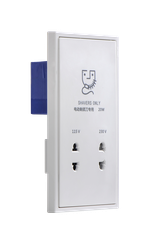 Module Bộ ổ cắm dao cạo râu Simon I7 714504 Màu Trắng