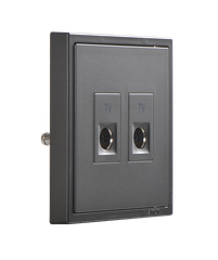 Module Ổ cắm Tivi và Tivi chuẩn F Simon I7 705119S-61 màu xám