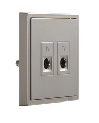Module Ổ cắm Tivi và Tivi chuẩn F Simon I7 705119S-46 màu Sâm Panh
