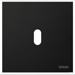 Khung viền đơn (OVAL) Simon S20 820811-22 màu Black (Đen)