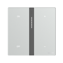 Module công tắc dimer đèn đơn Simon M7 Smart Màu Bạc 66E8015GTY-4E