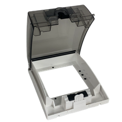 Mặt che chống nước cho ổ cắm Simon S258 IP55 cho đế vuông ngoài trời