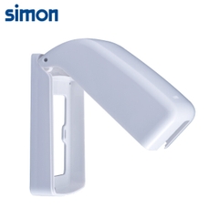 Mặt che nước cho ổ cắm Simon S155 màu Trắng