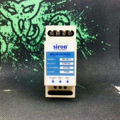 Rơ le an toàn chuyển nguồn 220V-12V cho phao điện Siron SR-SR11