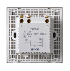 E6- Bộ công tắc thẻ từ (Champagne) Simon 72E602-46 Màu sâm panh