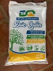 Đất hữu cơ dinh dưỡng Đức Quân (Bao xanh đa dụng)