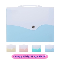 Cặp Đựng Hồ Sơ Tài Liệu 13 Ngăn Khổ A4 TL1002