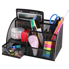 Hộp Đựng Bút Viết Văn Phòng Phẩm Để Bàn Bằng Thép NS06