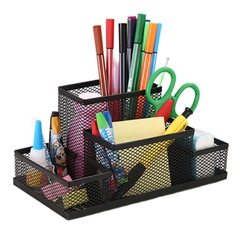 Hộp Đựng Bút Viết Văn Phòng Phẩm Để Bàn Bằng Thép NS05