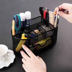 Hộp Đựng Bút Viết Văn Phòng Phẩm Để Bàn Bằng Thép NS12