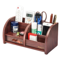 Hộp Đựng Bút Viết Văn Phòng Phẩm Để Bàn Bằng Gỗ C31