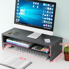 Kệ Để Màn Hình Máy Tính Có Hộc Bàn Phím Tài Liệu JZ02