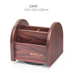 Hộp Đựng Bút Viết Văn Phòng Phẩm Để Bàn Bằng Gỗ C33