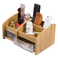 Hộp Đựng Bút Viết Văn Phòng Phẩm Để Bàn Bằng Gỗ C32