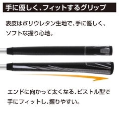 No Brand putter Arrow Tube 19RW CBN Carbon Shaft