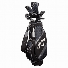 Callaway Club Set Solaire 8-Piece Club Set with Caddie Bag Black