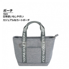 TIGORA Pouch Logo Motif Cart Pouch TR Logo Sweat FWPO A 0202132423
