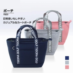 TIGORA Pouch Logo Motif Cart Pouch TR Logo Sweat FWPO A 0202132423