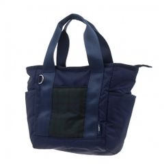 TIGORA Pouch Check Pattern x Navy Cart Pouch 0202132824