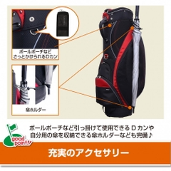 IGNIO Caddy Bag Best Cost Performance 9-inch 2.9kg Lightweight Full-Size Separator