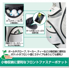 TIGORA Caddy Bag Lightweight TR-0B1042CB