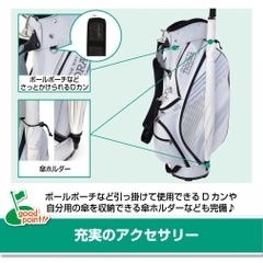 TIGORA Caddy Bag Lightweight TR-0B1042CB