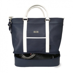 TIGORA Tote Bag 2-Tier Tote-Style Boston Bag