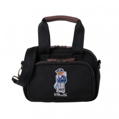 RALPH LAUREN Pouch Bear Series Mini Boston Bag RLZ019BWB