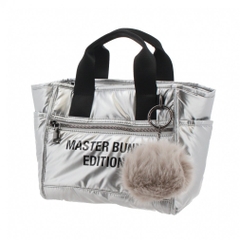 MASTER BUNNY EDITION Pouch Synthetic Fiber Cart Bag with Fur Pom-Pom Charm 7585281102