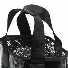 PEARLY GATES Pouch Delicate Botanical Pattern Clear Cart Bag 0533281603