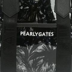 PEARLY GATES Pouch Delicate Botanical Pattern Clear Cart Bag 0533281603