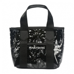 PEARLY GATES Pouch Delicate Botanical Pattern Clear Cart Bag 0533281603