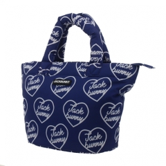 Jack Bunny Pouch Heart Pattern Print Cart Bag (2624281101)