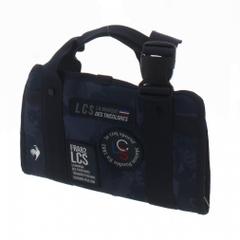 le coq sportif golf Pouch Le Coq Collage Design Pouch Organizer Type with Bar-Attachable Handle LG4FTT41M
