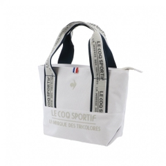 le coq sportif golf Pouch Ladies Pouch (Mini Tote Bag) with Logo Tape Design QQCXJA43